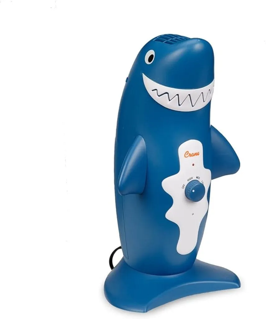 Crane EE-5064 Purificateur d'air en forme de requin - spécial chambre d'enfant