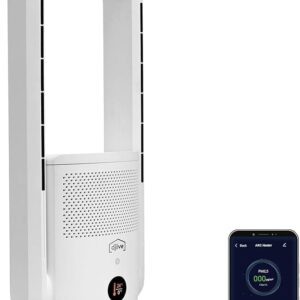 djive ARC Heater 3-en-1 Ventilateur tour + chauffage + purificateur d'air HEPA14 - thermostat auto