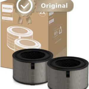 Philips FY4200/30 Filtre de rechange d'origine (HEPA NanoProtect + charbon actif) pour purificateurs d'air série 4200 (AC4220/AC4221) - durée 12 mois