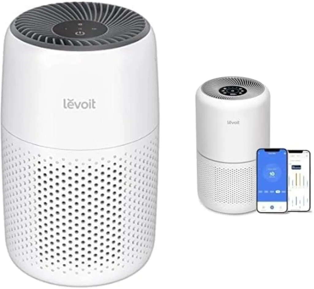 Levoit Core Mini Purificateur d'air maison HEPA - efficace contre allergies et odeurs