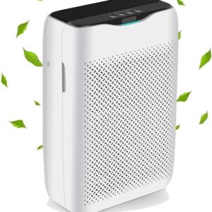 Meykey Purificateur d'air spécial allergiques (HEPA H13) - élimine 99