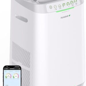 Nuwave OxyPure Zero Smart Purificateur d'air - grande surface jusqu'à 186m²