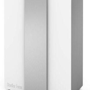 Stadler Form Robert Laveur d'air 2-en-1 (humidificateur & purificateur) avec diffuseur d'huiles essentielles - Argent