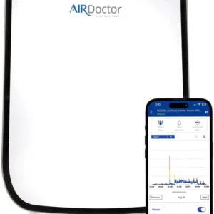 AirDoctor 2000i WiFi petites/moyennes pièces 305 pieds² 4x/h ou 615 pieds² 2x/h. UltraHEPA 99