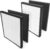 Levoit LV-PUR131-RF Lot de 2 filtres de rechange (HEPA + charbon actif) pour purificateur d’air LV-PUR131